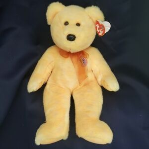 Ty Beanie Buddy "Sunny" yellow bear